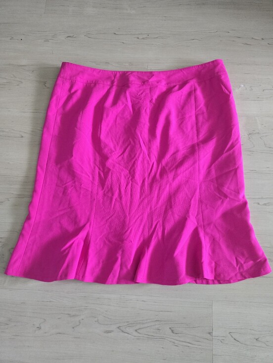 Le Suit Dresses & Skirts - NWT Le Suit Pink Fuchsia Flare Skirt Size 18 Knee Length Career Y2K $149